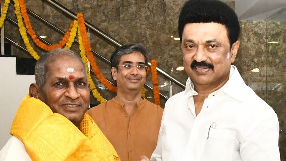 Chief Minister MK Stalin Greets Ilaiyaraaja In Person; Says 'That's Why Kalaignar Hailed Him As Isaignani'