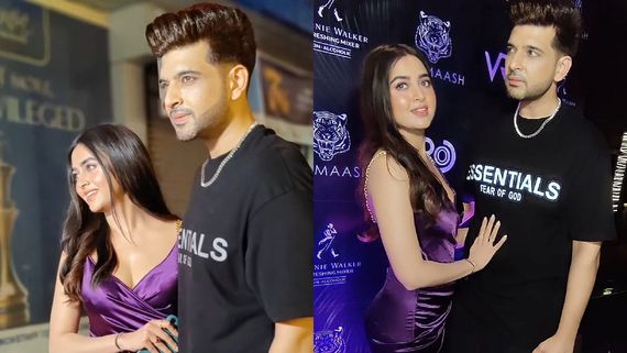 Karan Kundrra’s SPECIAL Gesture For Tejasswi Prakash At Mouni’s Restaurant Launch Party Is Sheer Love; WATCH