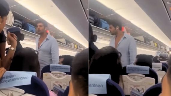 VIRAL: Kartik Aaryan Captured Flying Economy Class, Netizens Call It Publicity Stunt: Sab Drama Hai Movie..