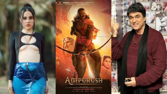 Urfi Javed Calls Mukesh Khanna ‘Pagal’; Slams Shakatiman Actor’s Comment ‘Adipurush Team Should Be Burnt’