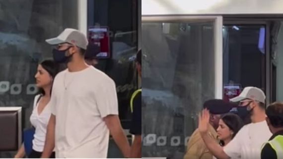 Amid Dating Buzz, Navya Naveli Nanda SPOTTED With Rumoured BEAU Siddhant Chaturvedi As They Return From Goa 