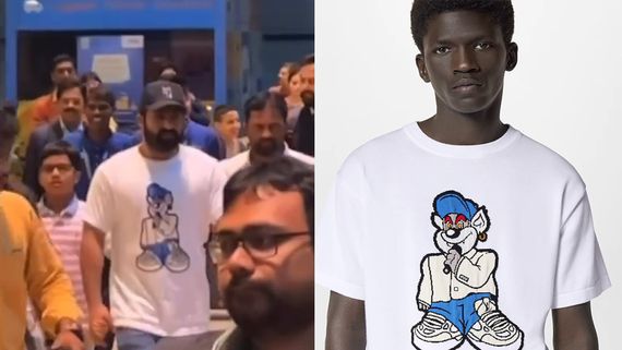 RRR Star Jr NTR Sports An Expensive T-Shirt Returning From A Holiday; Fans Say 'Vammooo' Looking At Its Price!
