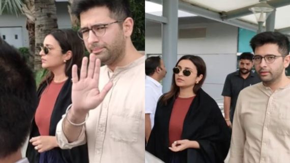 Kis Baat Ka Attitude: Netizens React As Raghav Chadha & Parineeti Chopra IGNORE Paps Ahead Of Their Wedding