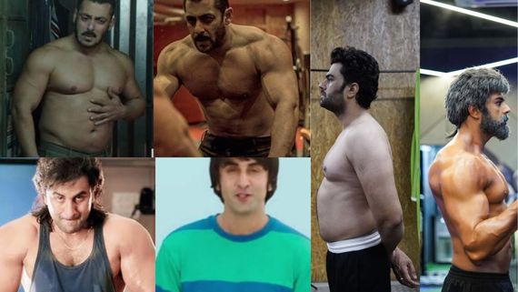 Salman Khan, Maniesh Paul, Ranbir Kapoor: Commendable Body Transformations By Bollywood Actors In Films