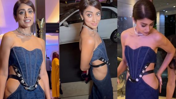 Urfi Javed Ki Barabari…: Netizens Take A Brutal Dig At Shriya Saran For Her RISQUE Waist Cut-Out Dress 