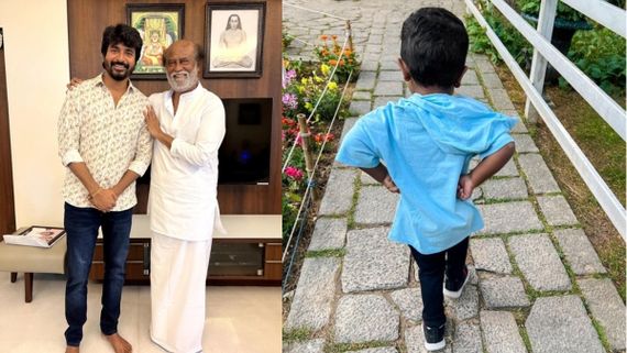 Sivakarthikeyan Shares His Son's New Instagram PIC With Rajinikanth Song Lyric; Netizens Say 'Same Blood!'