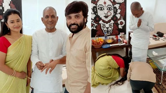 Snekan's Wife Kannika Responds To The Netizen Who Criticized Ilaiyaraaja For Wearing Sandals While Blessing