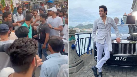 Aspirants Actor Sunny Hinduja Mobbed By Fans During Shoot In Allahabad 