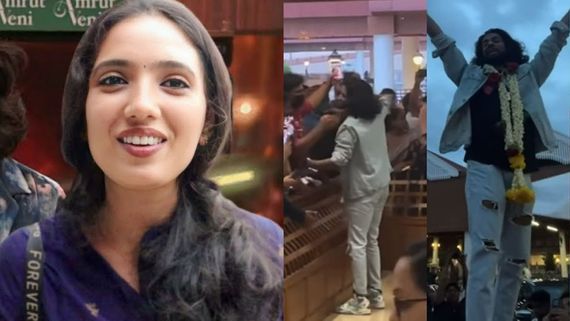 Bigg Boss Malayalam Season 5: Vishnu's Die-hard Devotee Awaits His Arrival At The Airport With Bouquet: Video