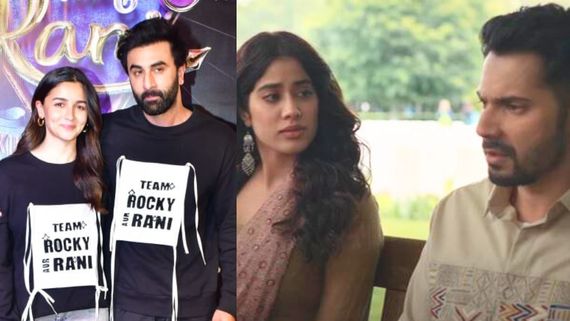 Entertainment Highlights: Alia-Ranbir Attend RARKPK Screening; Varun Dhawan Reacts To Bawaal Criticism