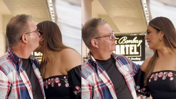 Australian Star Chef Gary Mehigan Seeks Consent Before Kissing Huma Qureshi; Internet Calls Him ‘Sharif Admi' 