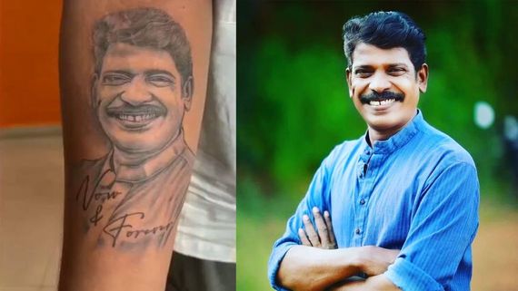 Kollam Sudhi's Son Rahul Gets Touching Tribute Tattooed On His Arm: Watch Video