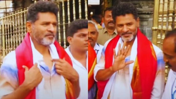 Prabhu Deva Visits Tirupati With His Cute Little Daughter & Wife Himani Singh; PIC Goes Viral!