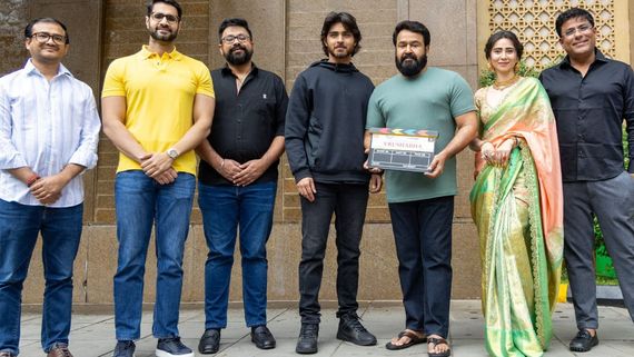 Mohanlal's Mega Project 'Vrushabha' Commences Filming: Get A Sneak Peek Of His Look!