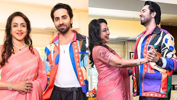 OG Dream Girl Hema Malini Meets Modern Dream Girl Pooja - A Magical Moment for Fans Everywhere!