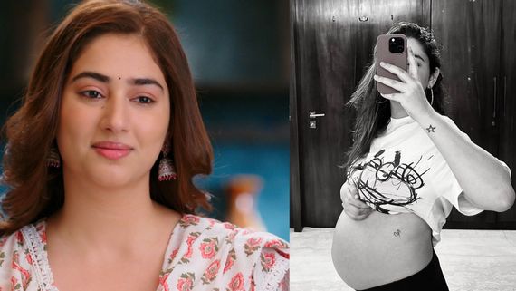Bade Achhe Lagte Hain 3's Disha Parmar Flaunts BARE Baby Bump, Fans Notice Her Tattoo. Rahul Vaidya REACTS