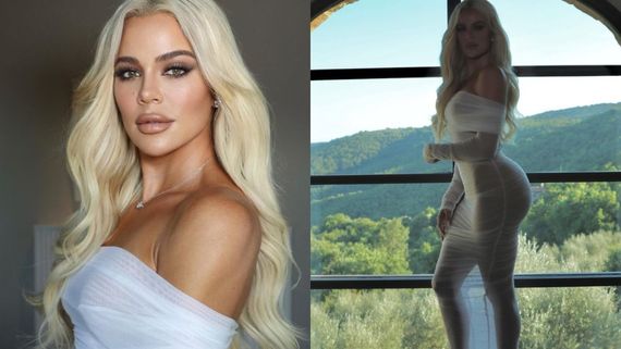 Khloe Kardashian Flaunts Her Killer Curves & Butt In Sheer Dolce-Gabbana Outfit; Hot Pics Set Internet Ablaze
