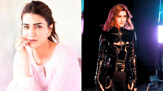 Kriti Sanon Stuns In Black Latex Outfit, Fans Say, ‘Can't Wait To See You Doing Some Kick Ass Action Scenes'