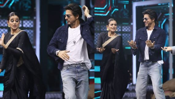 Jawan Event: Shah Rukh Khan Sets Stage On Fire As He Shakes Leg With Priyamani On Chennai Express 1234 Song