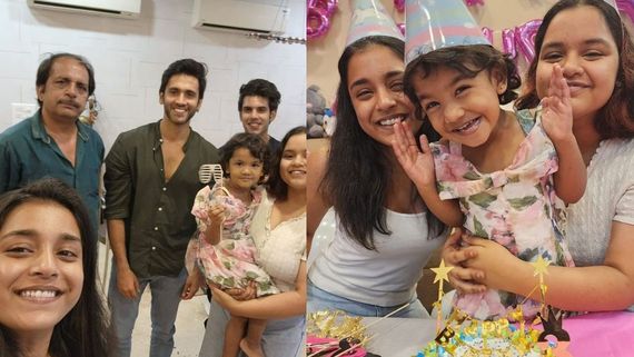 Sumbul Touqeer Celebrates Stepsister Izra's Birthday With Kavya Co-star Mishkat Verma, PICS Go VIRAL