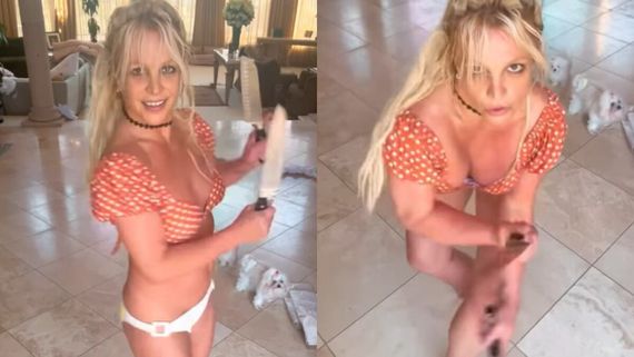 'I Spooked Everyone…': Britney Spears REACTS To Concerns Over Her Viral Dance Video With Butcher Knives 