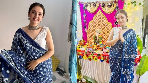 Kundali Bhagya Actress Mrinal Navell enjoys Ganesh Chaturthi festivities with friends; See This