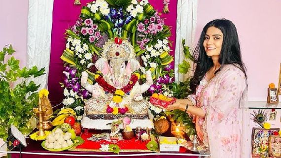 Ghum Hai Kisikey Pyaar Meiin Actress Ankita Khare brings Lord Ganesha Home; Says, 