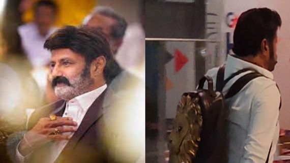 Nandamuri Balakrishna Sports 3D Lion Head On His Backpack; Stunned Fans Look It Up On Google; Details Inside