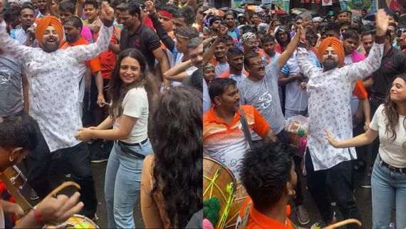TMKOC Actor Kanwalpreet Singh enjoys Dahi Handi celebration on Janmashtami; See this