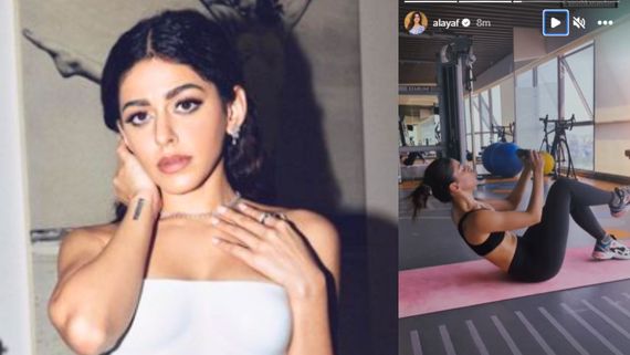 Alaya F Love For Fitness Continues! Actress Shares Video From Her 1st Aerial Yoga Classes