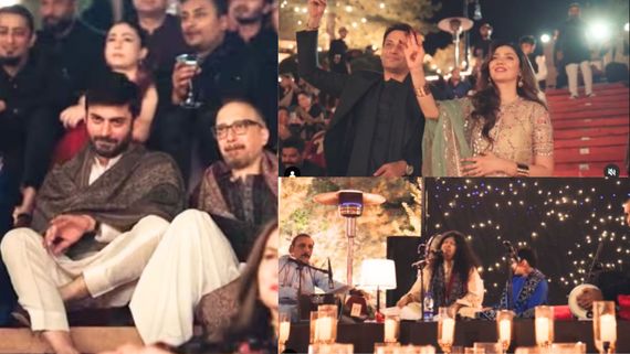 Fawad Khan Spotted In Mahira Khan's Wedding Festivities As Abida Parveen Performs & Fans Are Melting; WATCH