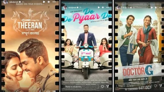 National Cinema Day: Rakul Preet Singh's Ten Years of Cinematic Excellence; Watch Her Heartfelt Video!