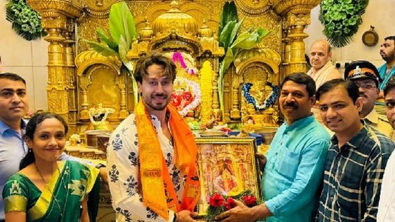 Tiger Shroff Seeks Blessings At Siddhivinayak Temple Following Ganapath's Big Release