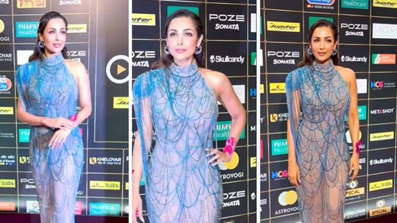 Trying Hard To Be Kim Kardashian: Malaika Arora Flaunts Hourglass Figure In BOLD In Sheer Gown; Gets TROLLED
