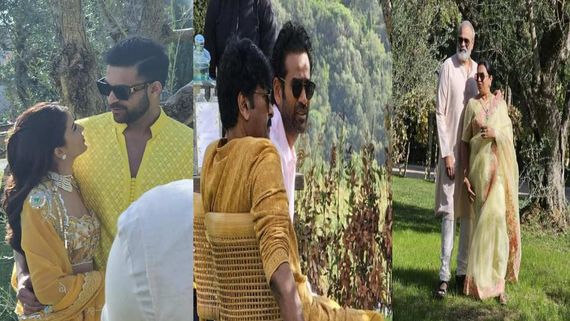 Varun Tej & Lavanya Tripathi's Haldi Pics Out, Couple Look Drenched In Love, Sunshine, & Yellow; SEE NEW PICS 