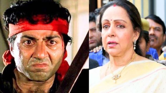 When Angry Sunny Deol ATTACKED Step-Mother Hema Malini With A Knife For Marrying Father Dharmendra 