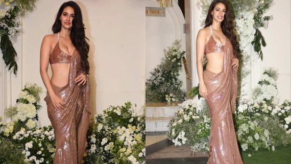 ‘That’s Too Low’: Disha Patani Glams Up In Sequin Saree With BOLD Blouse At MM’s Diwali Bash; Gets TROLLED 