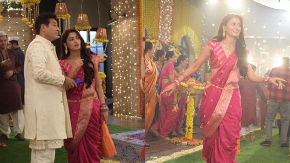Kaise Mujhe Tum Mil Gaye: Sriti Jha Dons A Kashta, Grooves To Pinga For Her New Zee TV Show