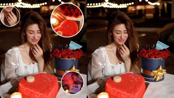 Mahira Sharma Drops B'day Celebration Pics With Heart-Shaped Cake & Ring; Was She With Someone Special?