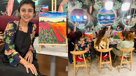 Actress Yesha Rughani Gets Creative As She Paints With Her Mom & Sister- EXCLUSIVE