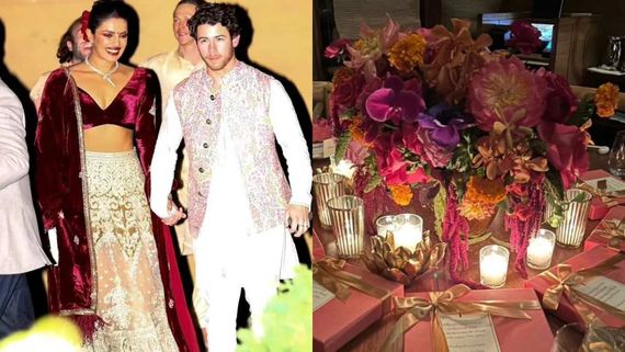 Priyanka Chopra Flaunts Sindoor As She Decks Up In Lehenga For Diwali Bash With Nick Jonas; See VIRAL Pics