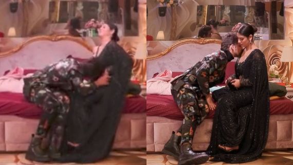 BB 17: Samarth Jurel Kisses Isha Malviya On Waist In VIRAL PIC; Netizens Call Him ‘Emraan Hashmi Lite’