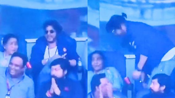 SRK's Kind Gesture Towards Asha Bhosle During World Cup Final Goes VIRAL; Fans Call Him ‘Organic Megastar'