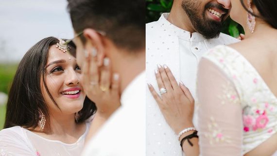 Malayalam Actress Surabhi Santosh Sparks Engagement Speculation With Insta Pics: Wedding Bells On The Horizon?