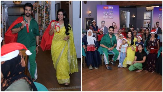 Zee TV Hosts Christmas Bash For SNEHA Foundation On Kaise Mujhe Tum Mil Gaye & Kumkum Bhagya Sets
