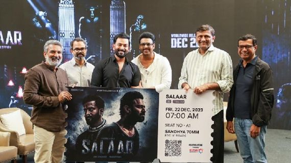 S. S. Rajamouli Joins The Salaar Saga! Buys The First Ticket Of Salaar: Part 1 – Ceasefire!