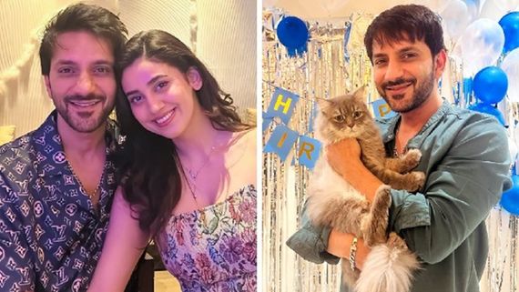 Ali Merchant Celebrates Birthday With Wife Andleeb Zaidi And Their Adopted Rescued Cats