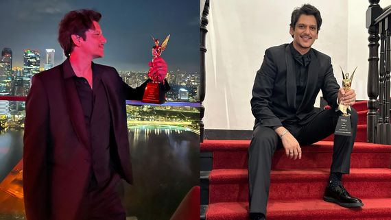 Vijay Varma Wins Best Actor In Leading Role For Dahaad At Asian Academy Creative Award 2023