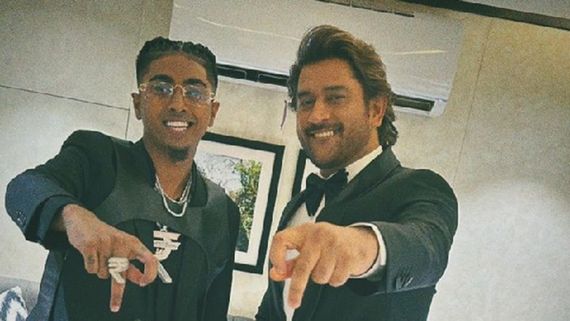 Bigg Boss 16 Winner MC Stan Shoots For Something Exciting With M.S. Dhoni; SEE PICS
