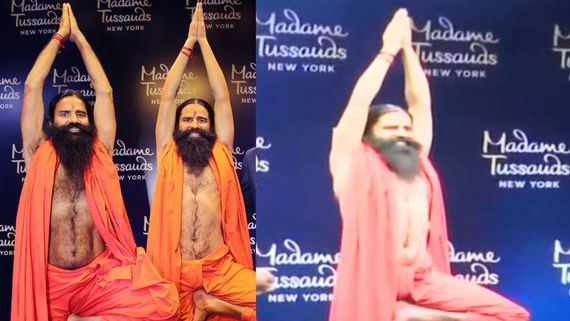 Yoga Guru Baba Ramdev's Wax Figure At Madame Tussauds Museum New York Unveiled In Delhi; Watch VIDEO